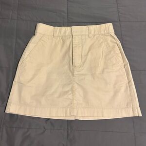 Khaki Mini Skirt